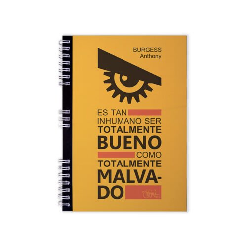 Cuaderno-anillado-A5-Anthony-Burges-La-naranja-mecánica anthony burgess