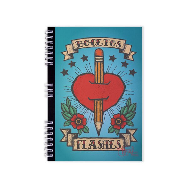 Cuaderno-anillado-A5-Bocetos bocetos y flashes